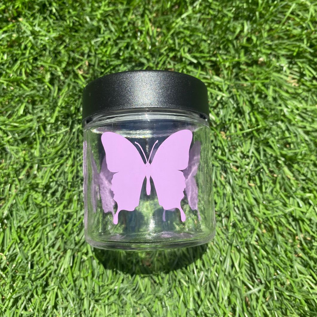 Purple Butterfly Jar