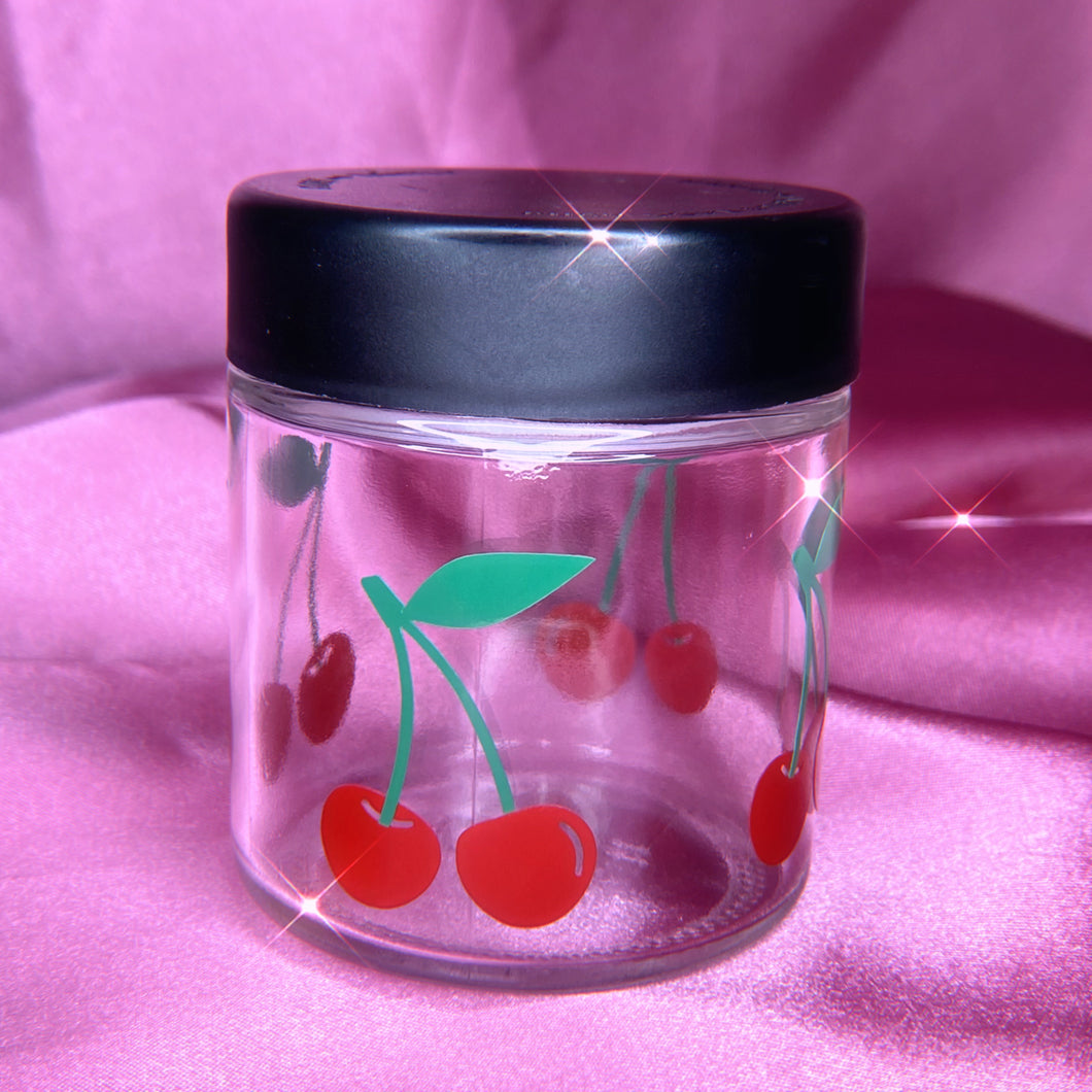 Cherry Bomb Stash Jar