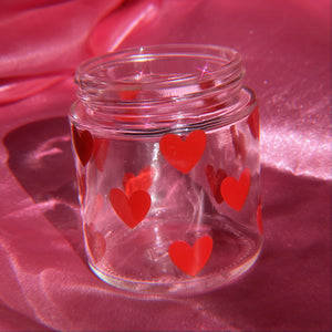 Hearts Stash Jar