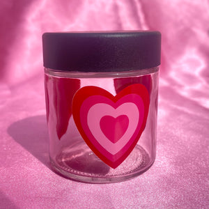 Heart Stash Jar